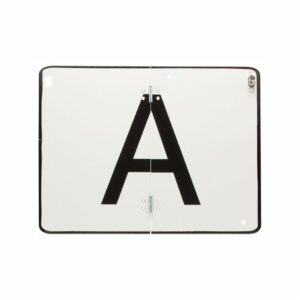 7300_P_K - Preklopna A tabla za prevoz odpadkov (z gumo)